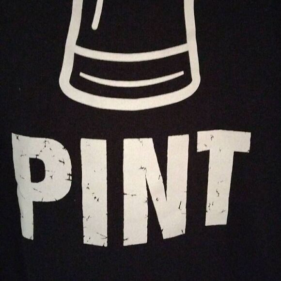 Big Pint Tshirt, XLarge, Black, Delta, - Picture 5 of 6